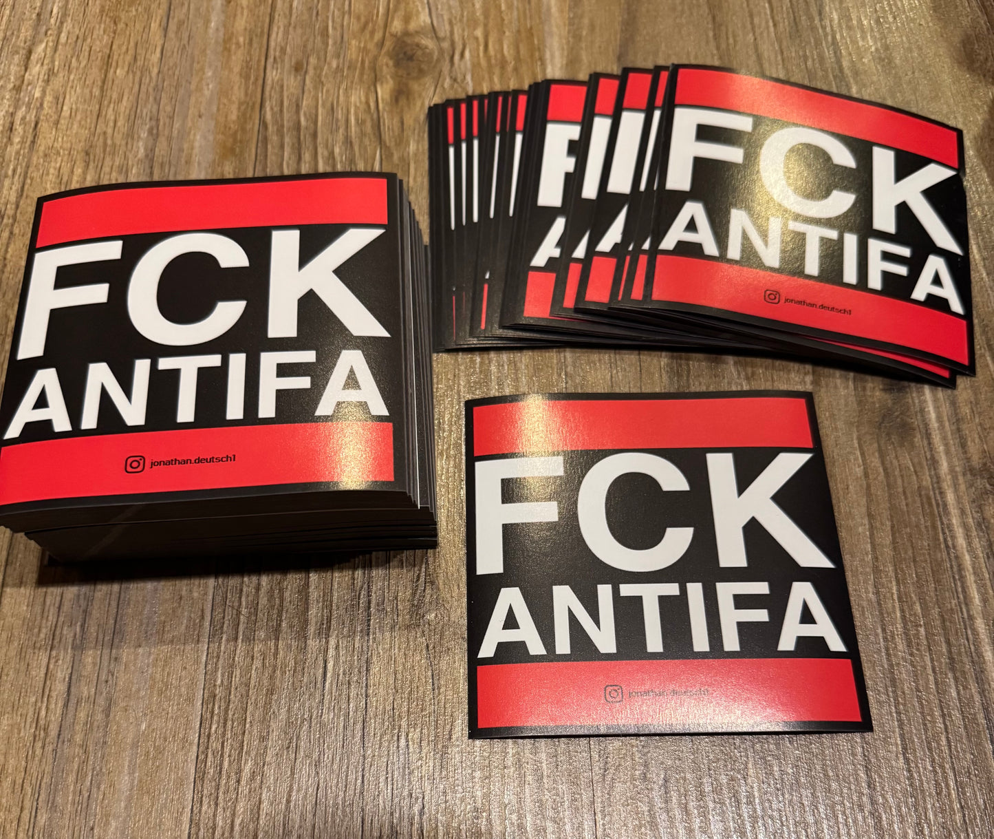 FEHLDRUCK, siehe Beschreibung 10-300 XL(10*10cm) FCK ANTIFA Aufkleber