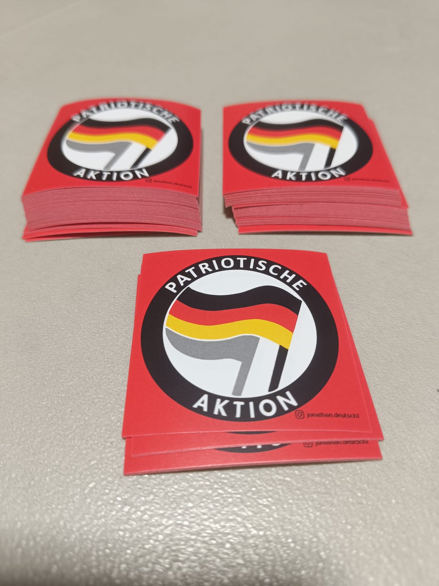 FEHLDRUCK (billiger) 50-1000 Patriotische Bewegung