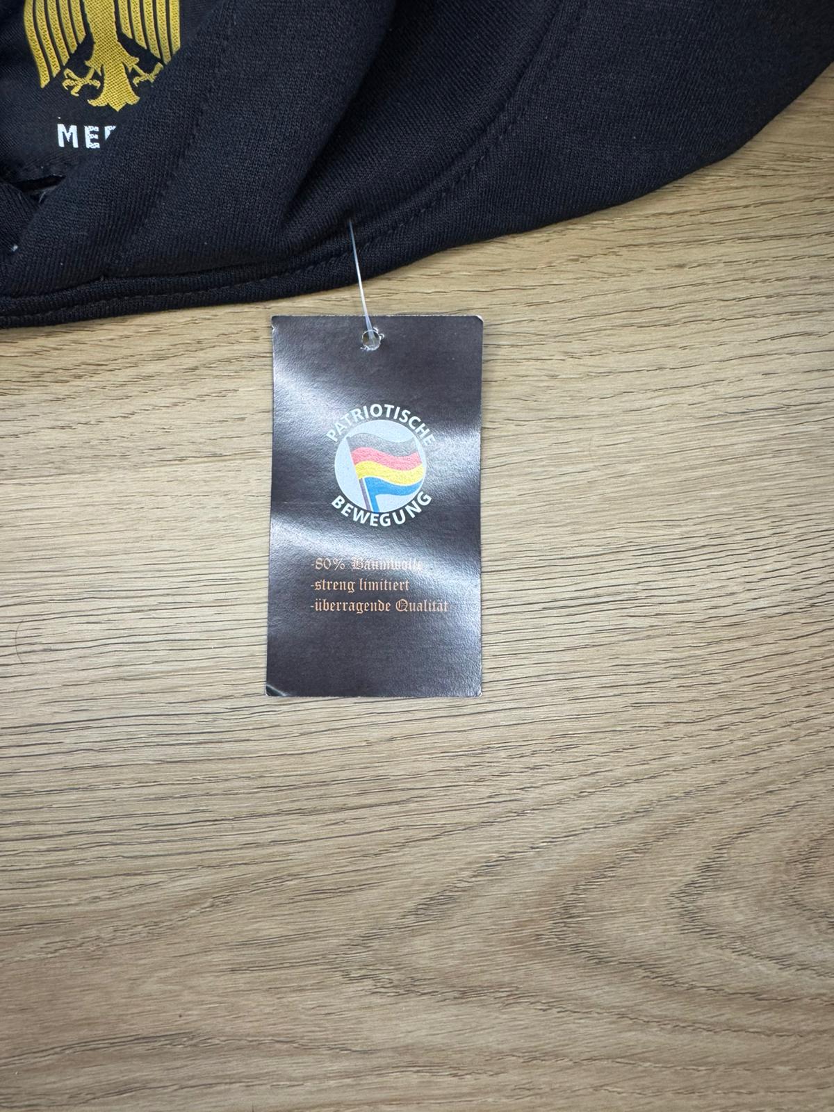 Patriotischer Hoodie, bestickt, limitiert (200), relaxt fit