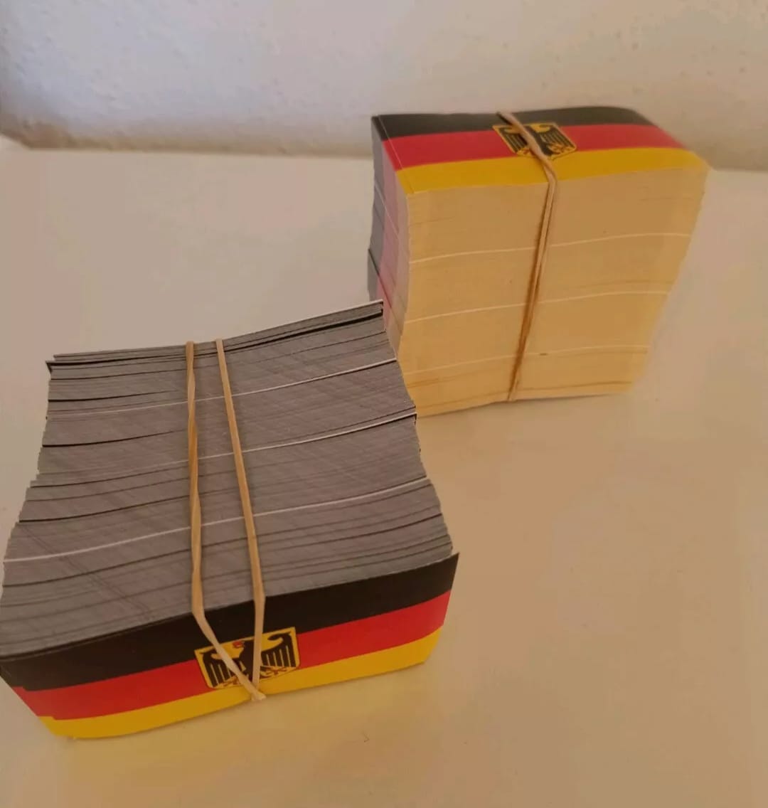 50-1000 BRD Aufkleber