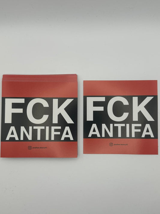 FEHLDRUCK, siehe Beschreibung 10-300 XL(10*10cm) FCK ANTIFA Aufkleber