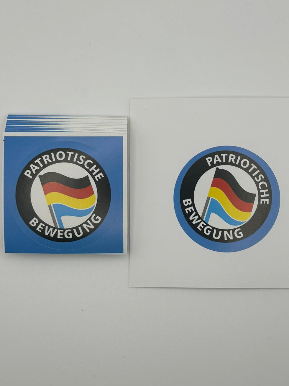 FEHLDRUCK (billiger) 50-1000 Patriotische Bewegung